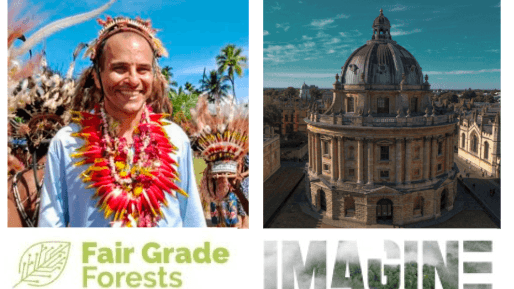 A lifetime opportunity to present FGF, our :flag-pg: technology for evidencing the value of forest custodians at Imagine Oxford University